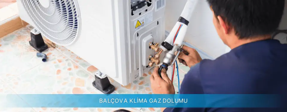 Balçova İlçemi Gree Klima Gaz Dolumu